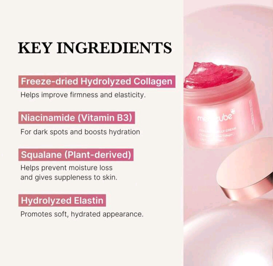 Collagen Jelly Cream- Niacinamide & Freeze-Dried Hydrolyzed Collagen