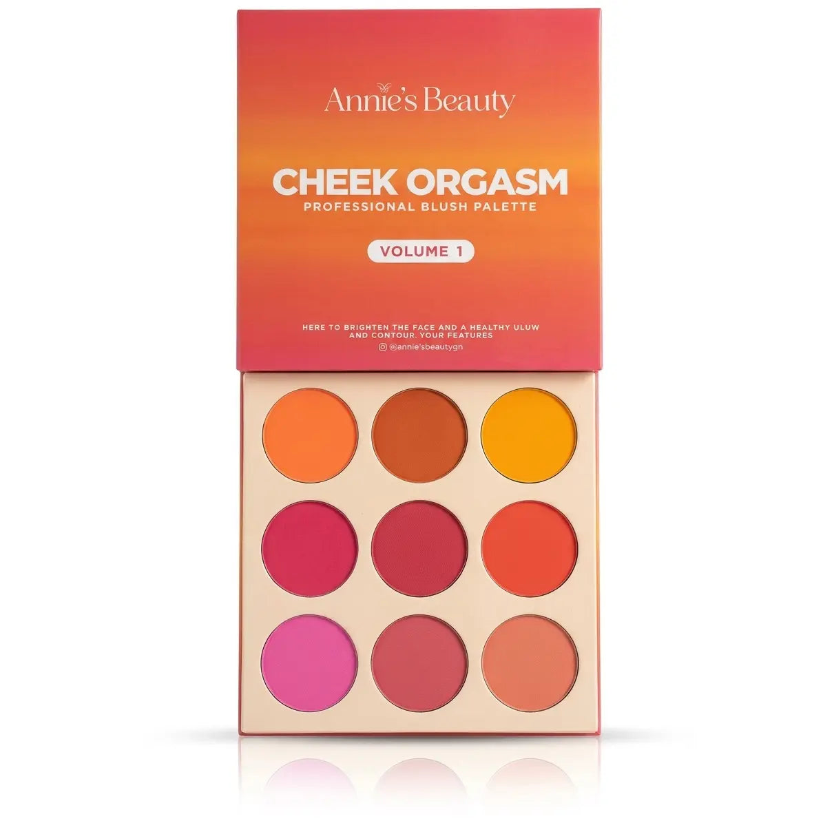 Annies Beauty Cheek Orgasm Blush Pallette